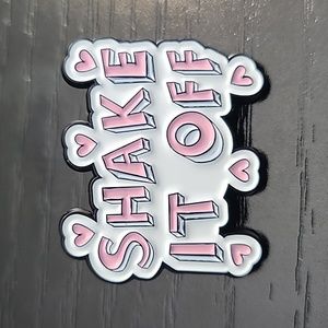 Taylor Swift (Shake it Off) Lyric Pin